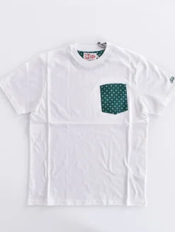 MC2 SAINT BARTH T-shirt<T-shirt taschino verde flower tie