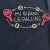 MC2 SAINT BARTH T-shirt<T-shirt tennis girano palline blu