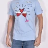 MC2 SAINT BARTH T-shirt<T-shirt Very Miami azzurra