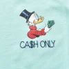 MC2 SAINT BARTH T-shirt<T-shirt verde acqua Paperone Cash only Scrooge