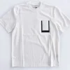 YES LONDON T-shirt<T-shirt bianca taschino gomma