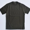 YES LONDON T-shirt<T-shirt slim raso verde militare