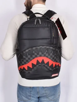 SPRAYGROUND Zaini<Zaino black puffer nero rosso