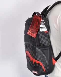SPRAYGROUND Zaini<Zaino black puffer nero rosso