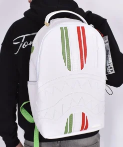 SPRAYGROUND Zaini<Zaino Italy racing bianco
