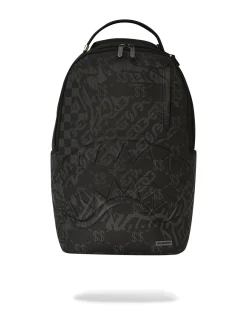 SPRAYGROUND Zaini<Zaino nero 3am check