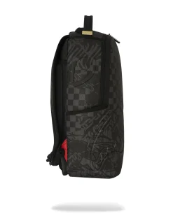 SPRAYGROUND Zaini<Zaino nero 3am check