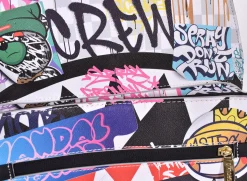 SPRAYGROUND Zaini<Zaino sip the rizz cream graffiti cargo